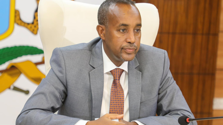 Somali Prime Minister Mohamed Hussein Roble