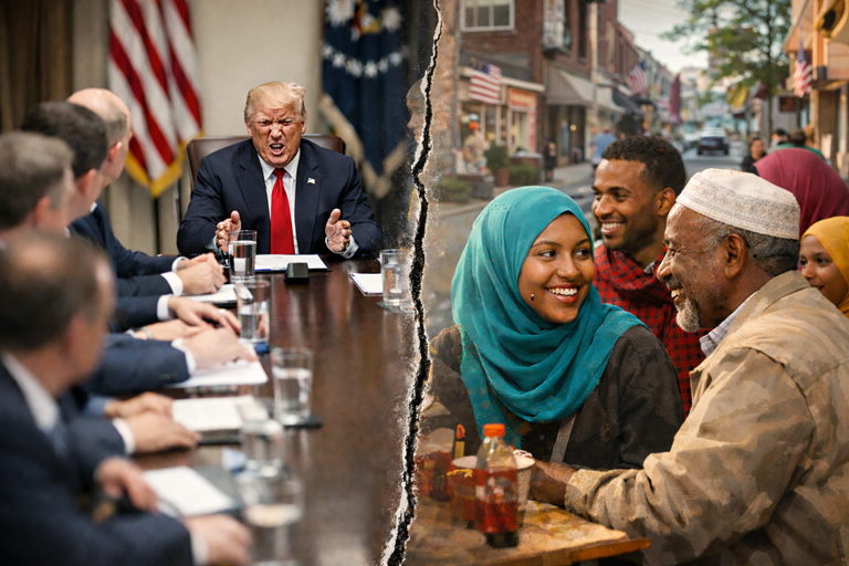 Trump’s “Garbage” Remarks