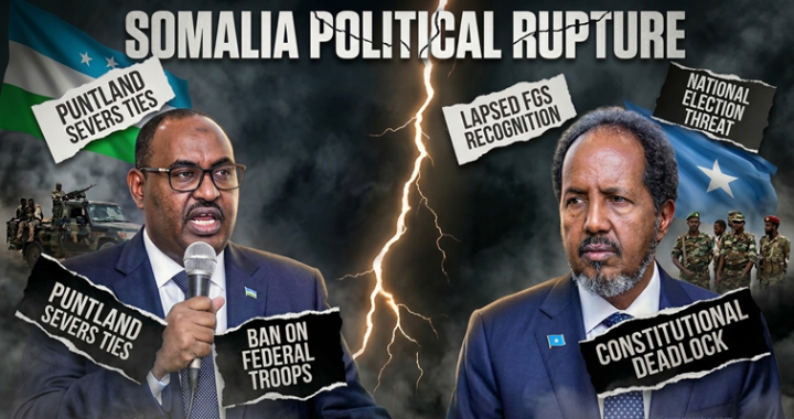 Puntland severed ties with Mogadishu