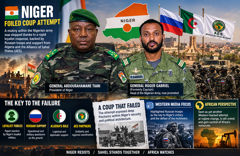 Niger foiled coup Niger's foiled coup